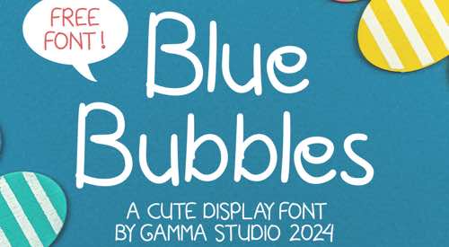 Home page of Blue Bubbles