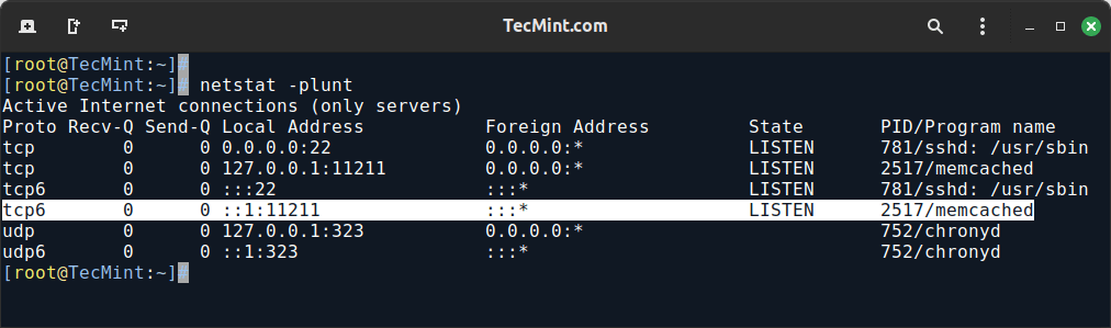 Check Memcached Server