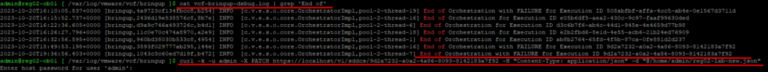 VCF 5.0 – how to update the SDDC bring-up parameters