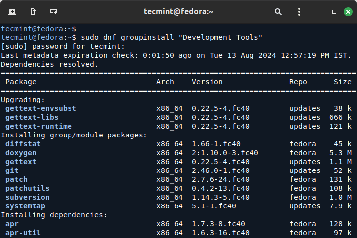 How to Install GCC Compiler on Fedora Linux