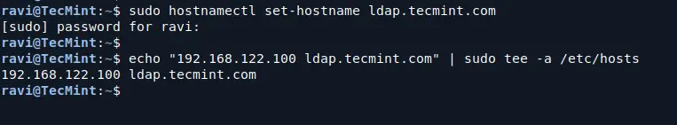 Set System Hostname