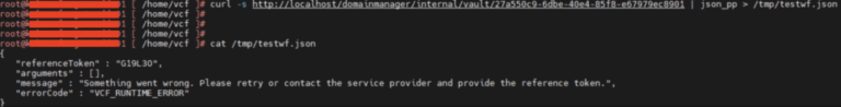 VCF 5.x – how to modify the input values of failed task in SDDC Manager