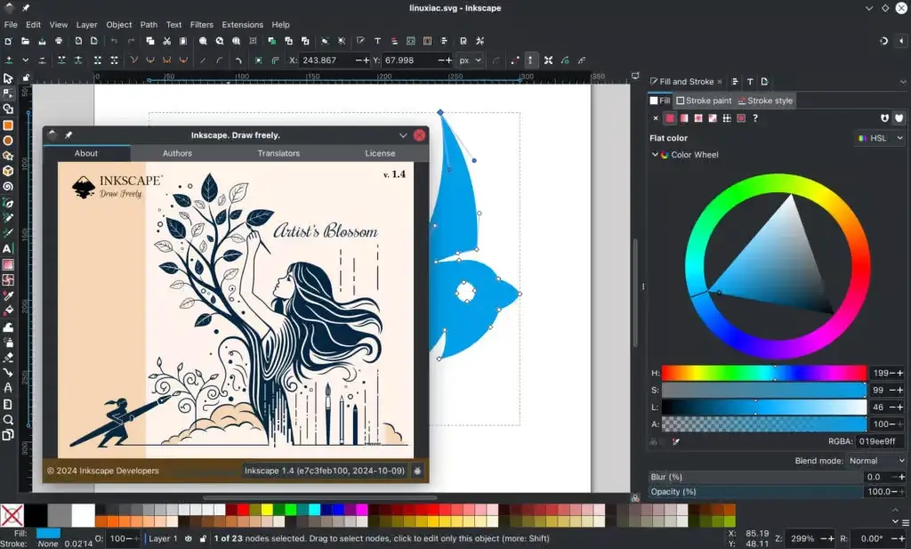 Inkscape - Vector Graphics Editor