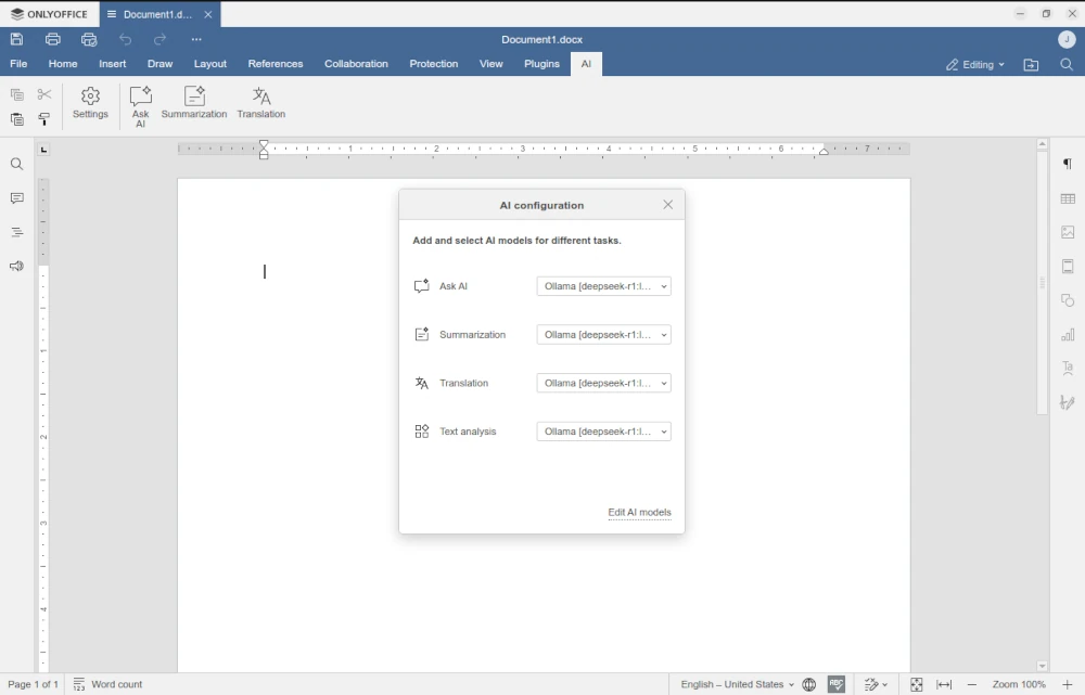 Setting Up Your AI Model for Different Jobs