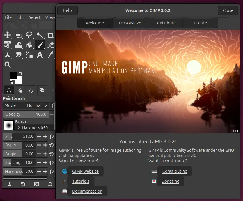 Gimp Image Editor
