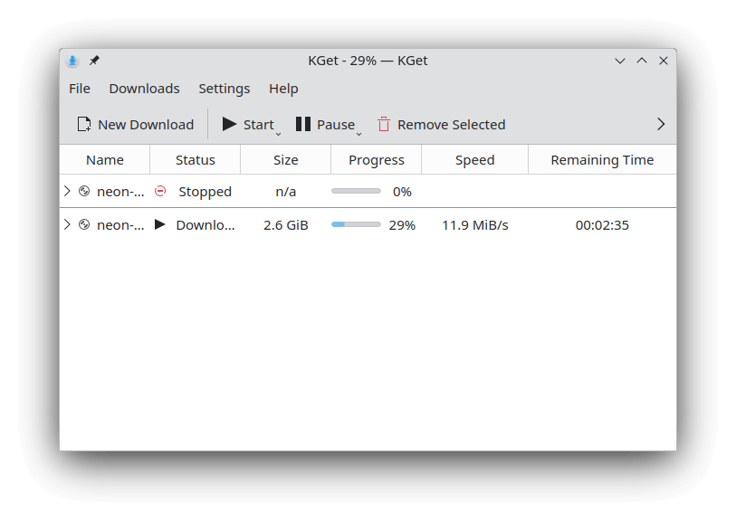 KGet Download Manager