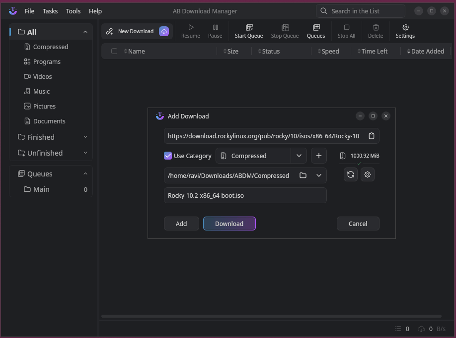 AB Download Manager