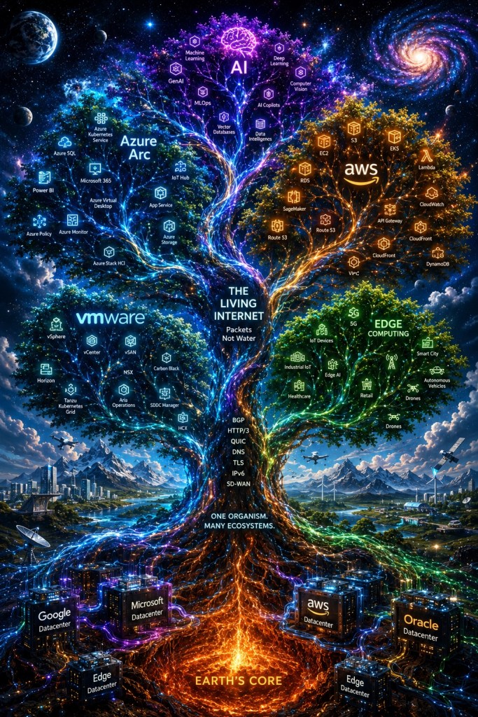 The Living Internet: Why Enterprise AI Is a Hybrid Cloud and Edge Architecture Problem