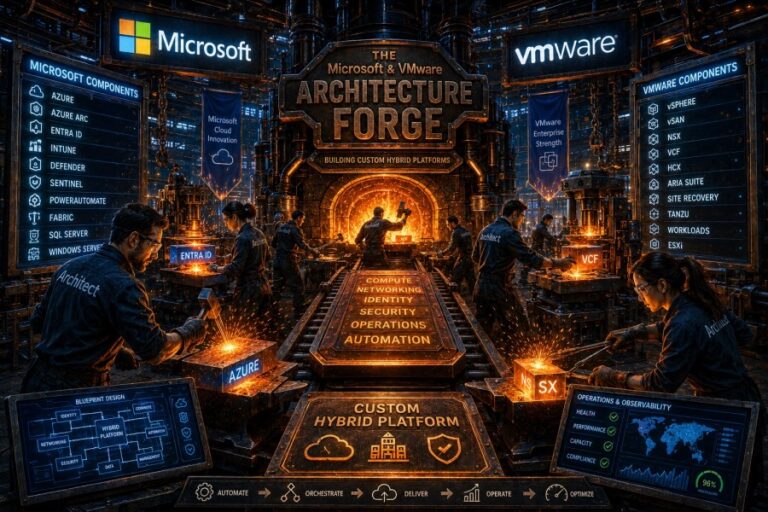 The Microsoft and VMware Architecture Forge: Building a Custom Hybrid Platform That Operates as One
