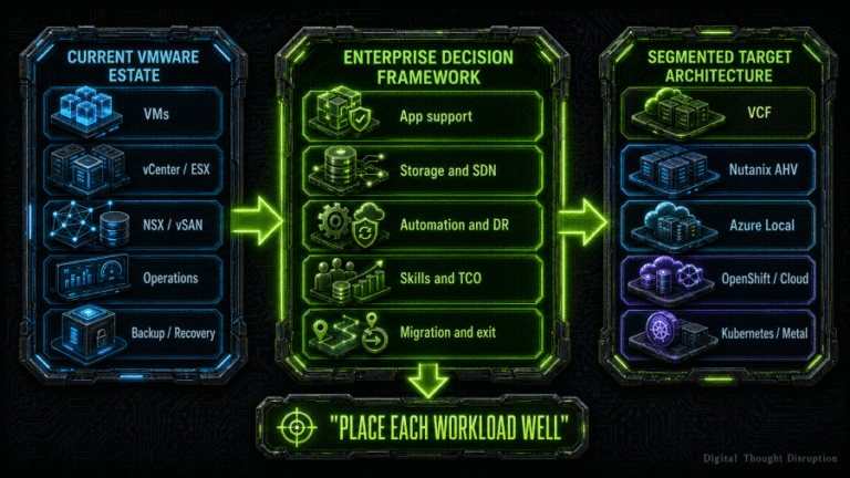 What Should Replace VMware in 2026? An Enterprise Decision Framework Beyond Hypervisor Feature Charts