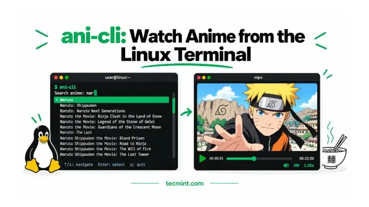 How to Search, Stream, and Download Anime Using ani-cli